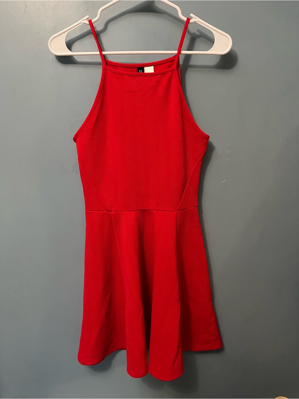 Red Fit & Flare Dress